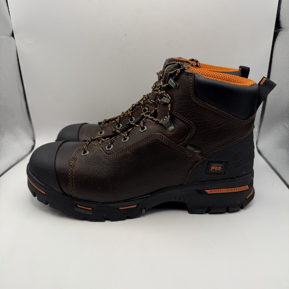 Men's‎ Timberland Pro Endurance 6" Steel Toe EH Work Boots Size 14 M 52562